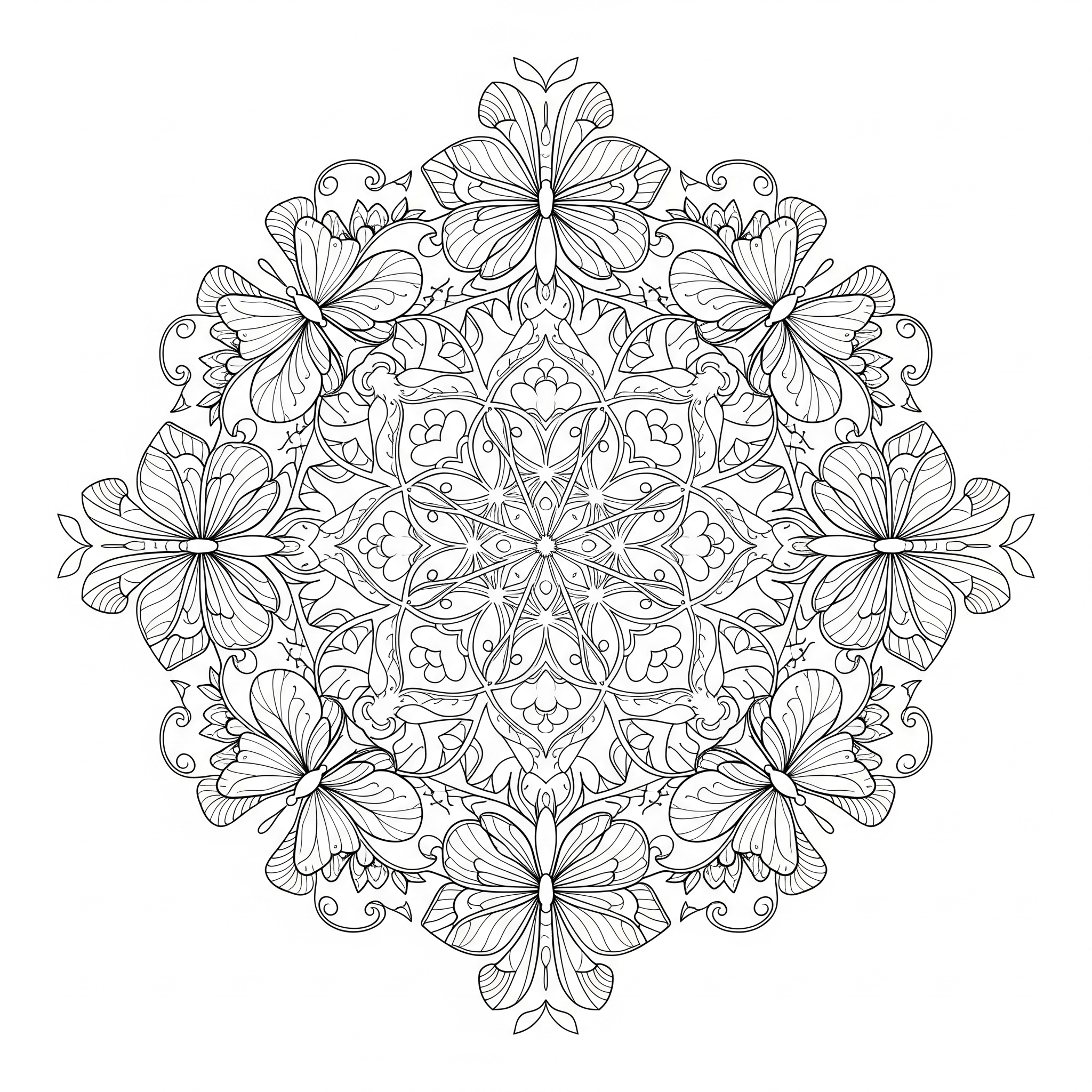 Mandala zen - Dessin 33