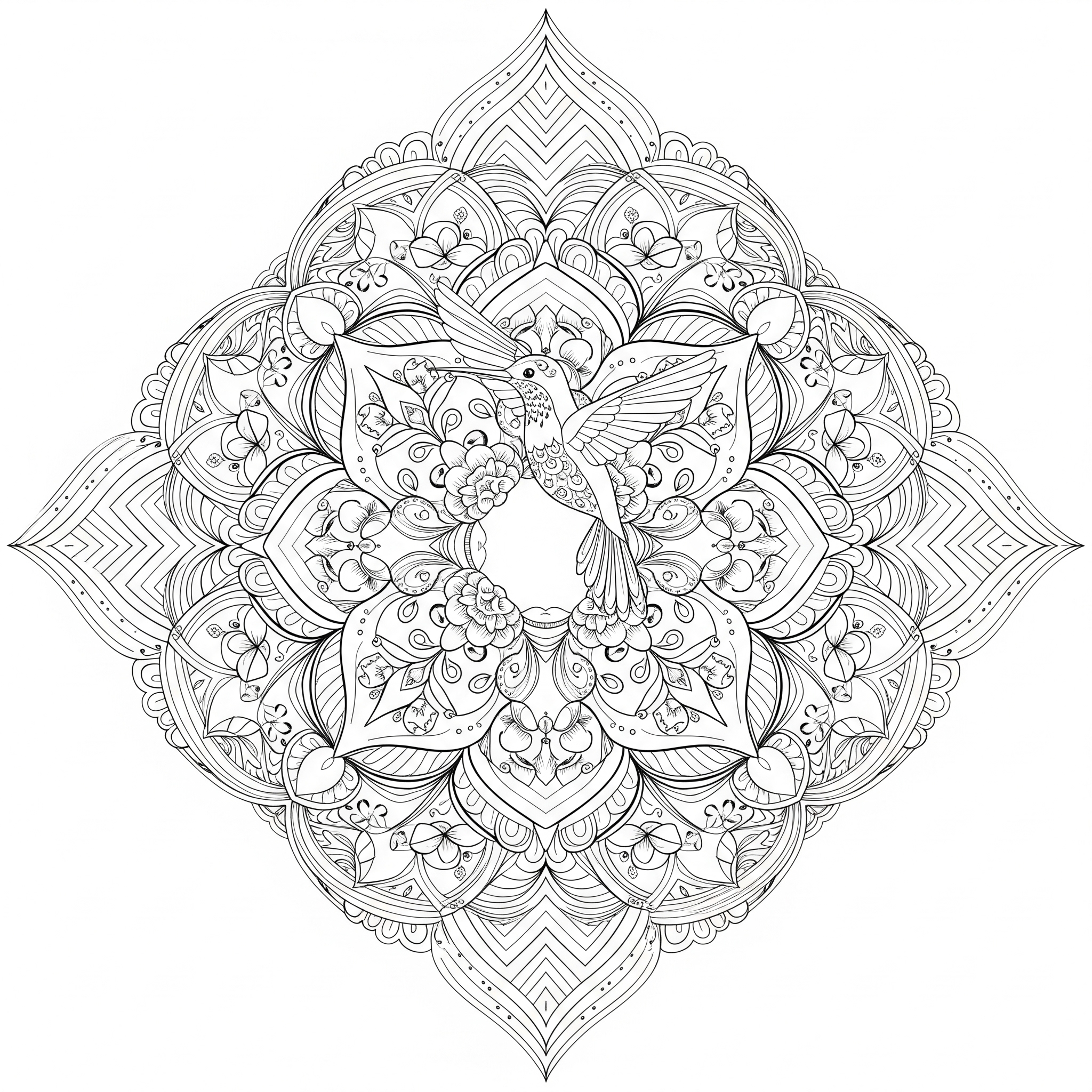 Mandala zen - Dessin 35