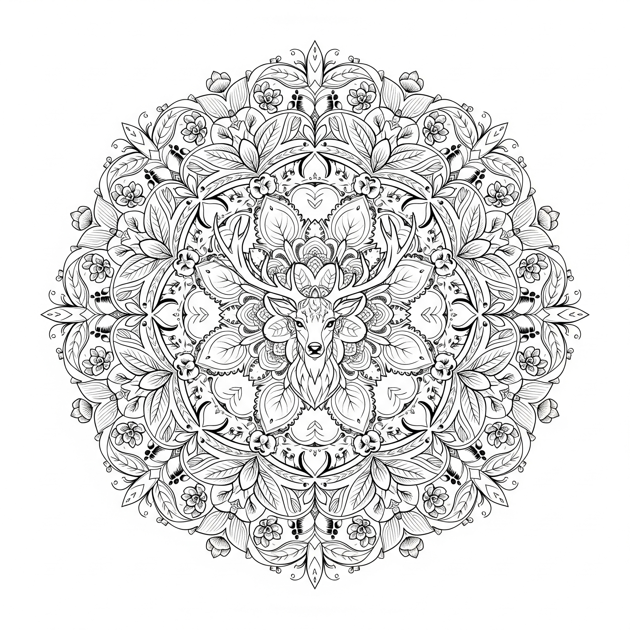 Mandala zen - Dessin 36