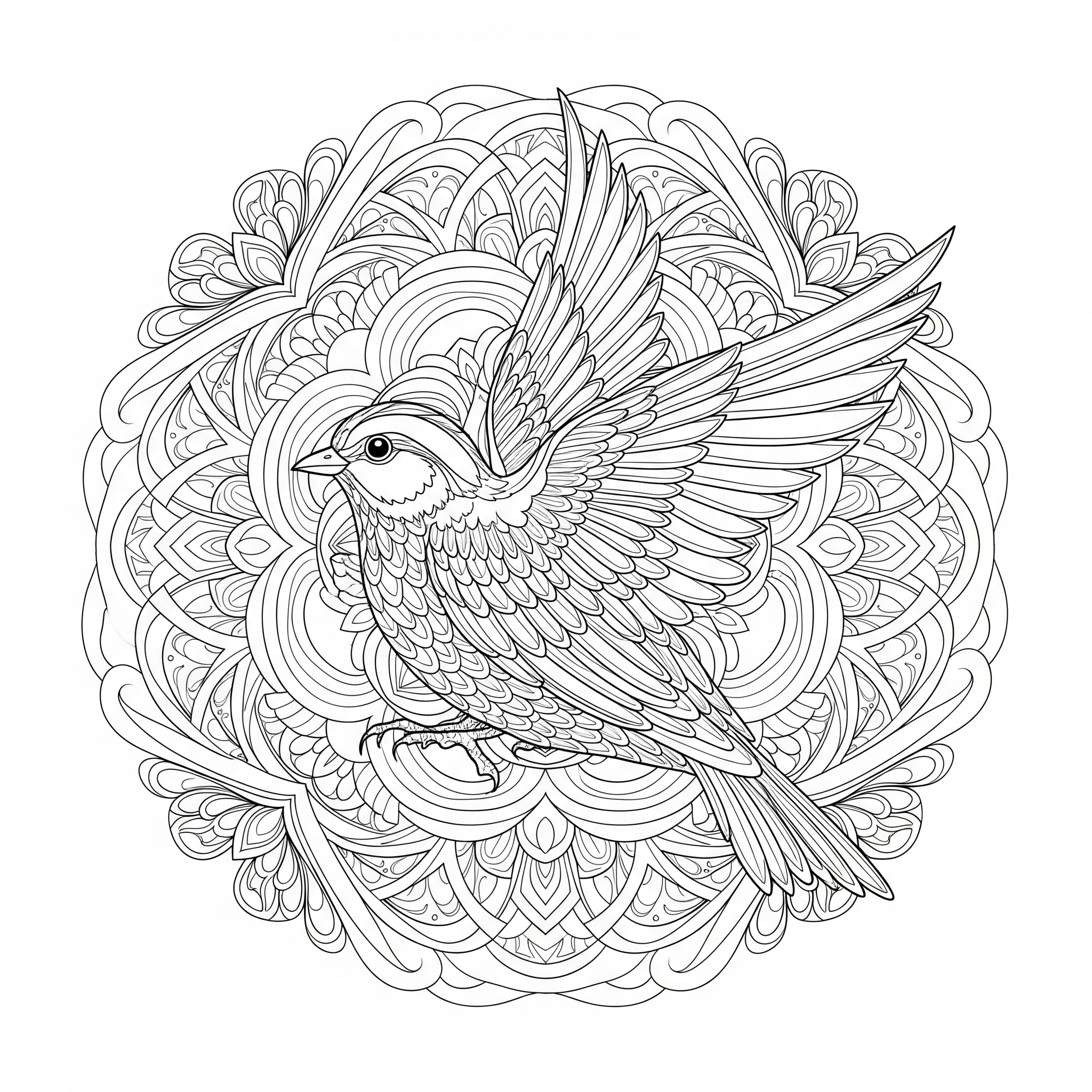 Mandala zen - Dessin 42