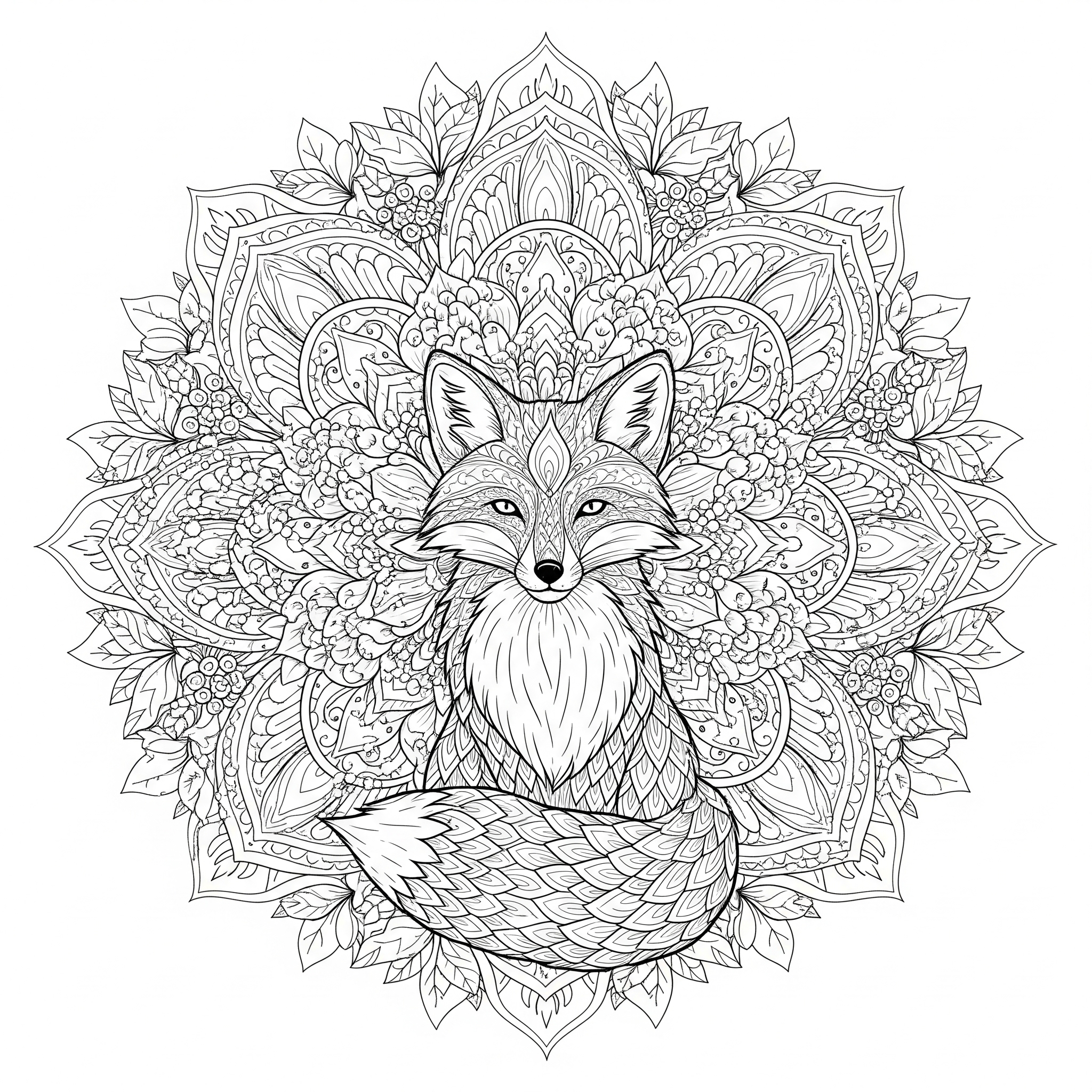 Mandala zen - Dessin 45