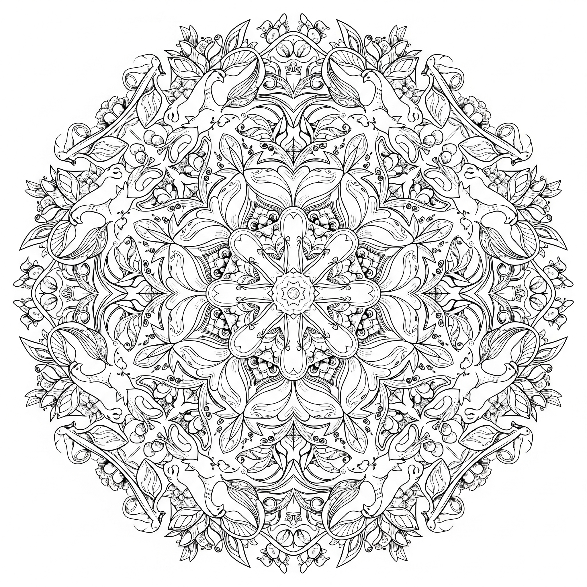 Mandala zen - Dessin 50