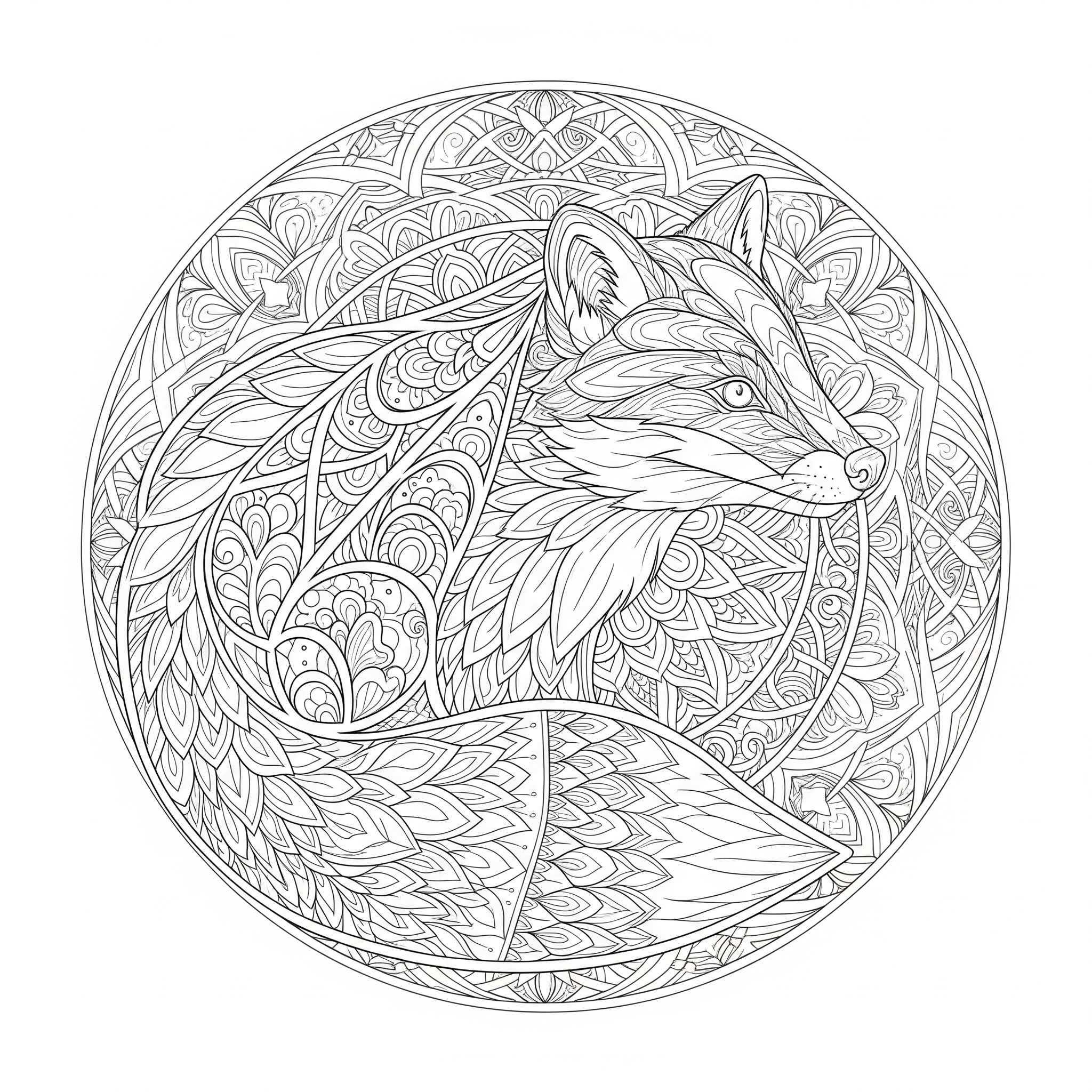 Mandala zen - Dessin 53
