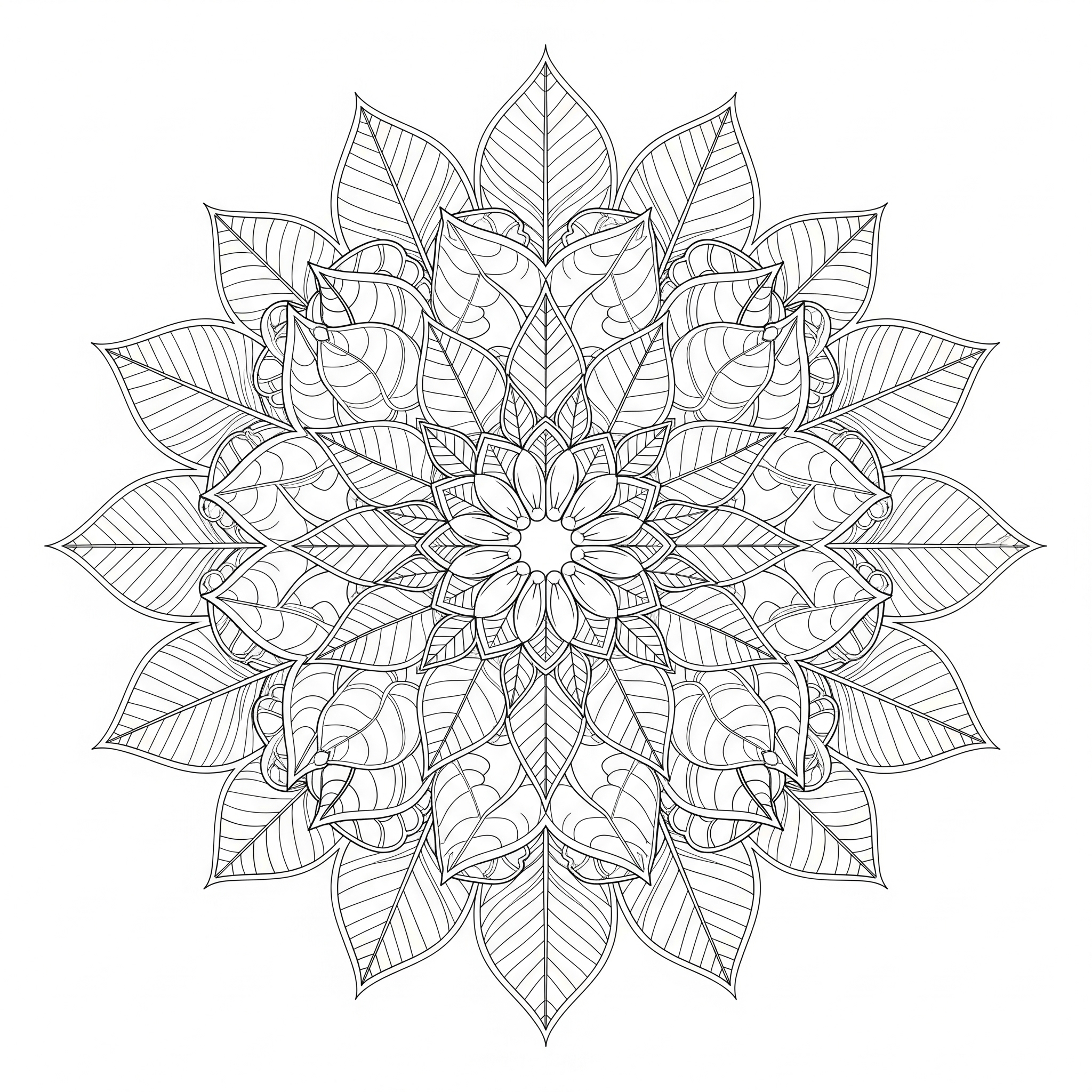Mandala zen - Dessin 55